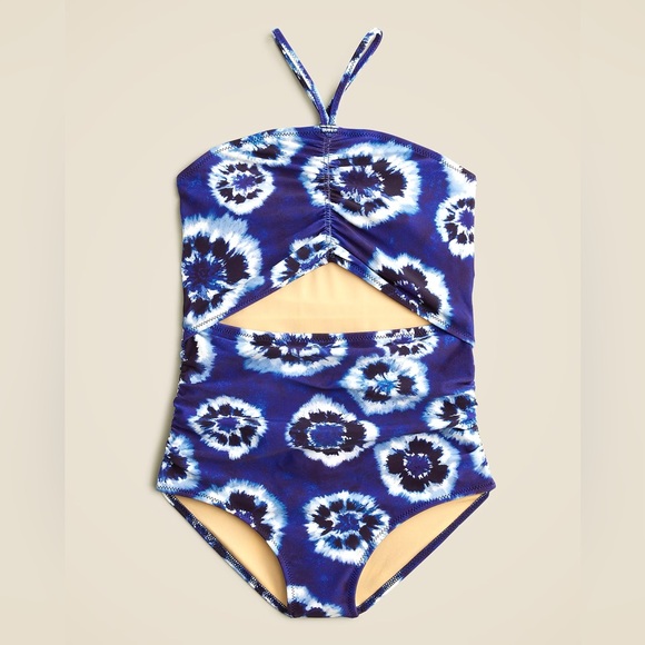 Crewcuts | Swim | J Crew Crewcuts Girls Ruched Onepiece Swimsuit With ...